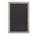 Alt View 12. Alamont Home - Canterbury 24"W x 0.75"D x 36"H Magnetic Wall Mounted Chalkboard - Weathered Brown.