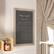 Alt View 16. Alamont Home - Canterbury 24"W x 0.75"D x 36"H Magnetic Wall Mounted Chalkboard - Weathered Brown.