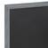 Alt View 18. Alamont Home - Canterbury 18"W x 0.75"D x 24"H Magnetic Wall Mounted Chalkboard - Grey.