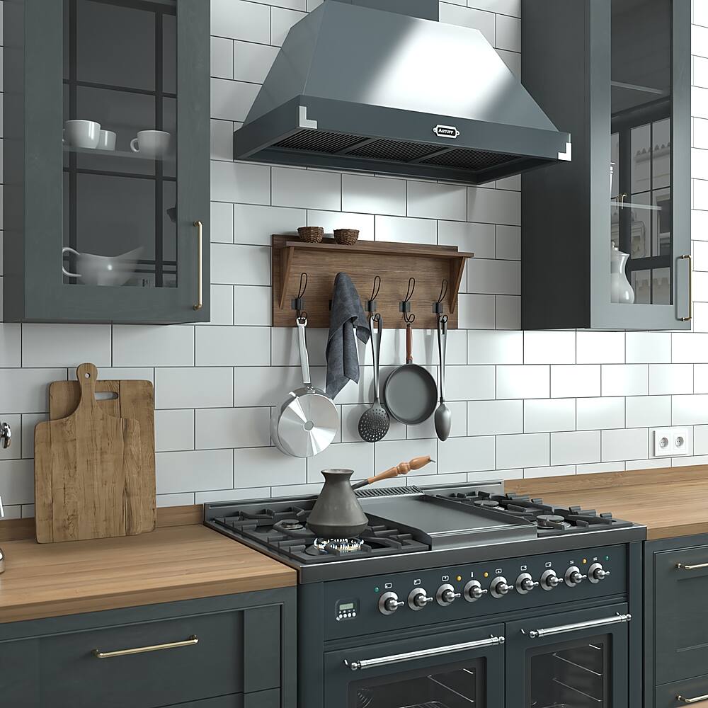 Alt View 15. Alamont Home - Daly 24"W x 4.33"D x 10"H Coat Rack - Weathered Brown.