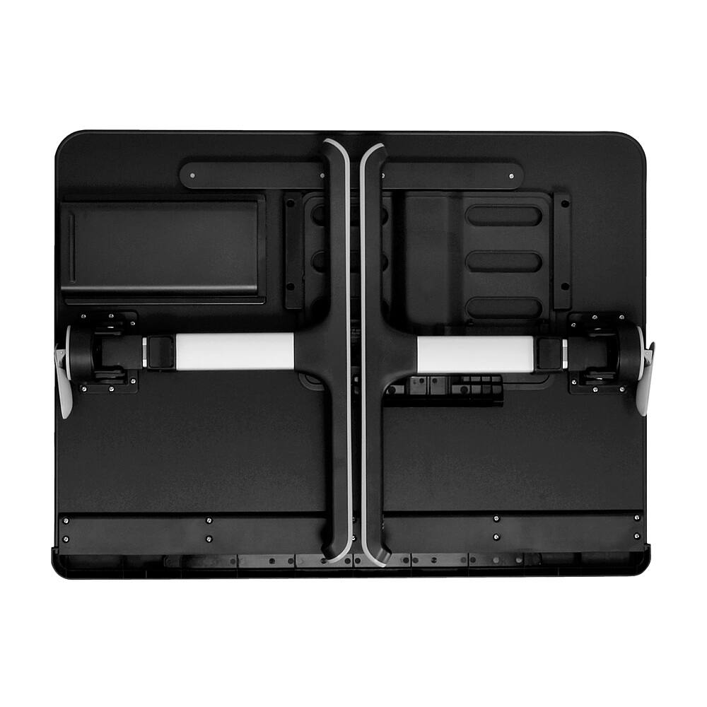 Alt View 14. Aluratek - Adjustable non-slip Laptop Stand/Table with Drawer and Tablet Holder.