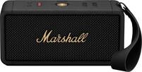 Marshall - Middleton Portable Bluetooth Speaker - Black/Brass - Front_Zoom