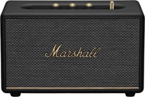 Marshall - Acton III Bluetooth Speaker - Black - Front_Zoom