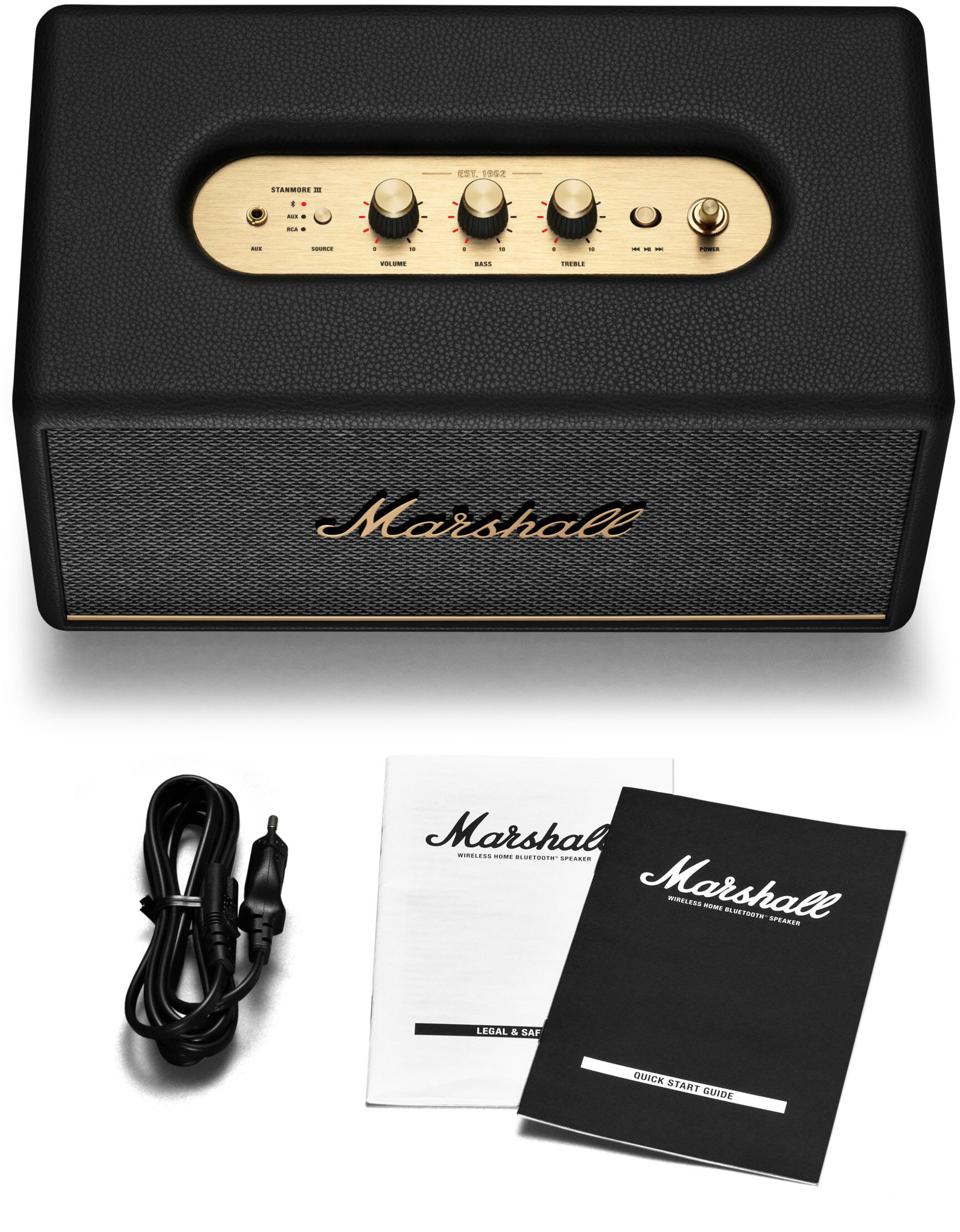 III Marshall Buy Bluetooth Speaker Stanmore - Black 1006014 Best