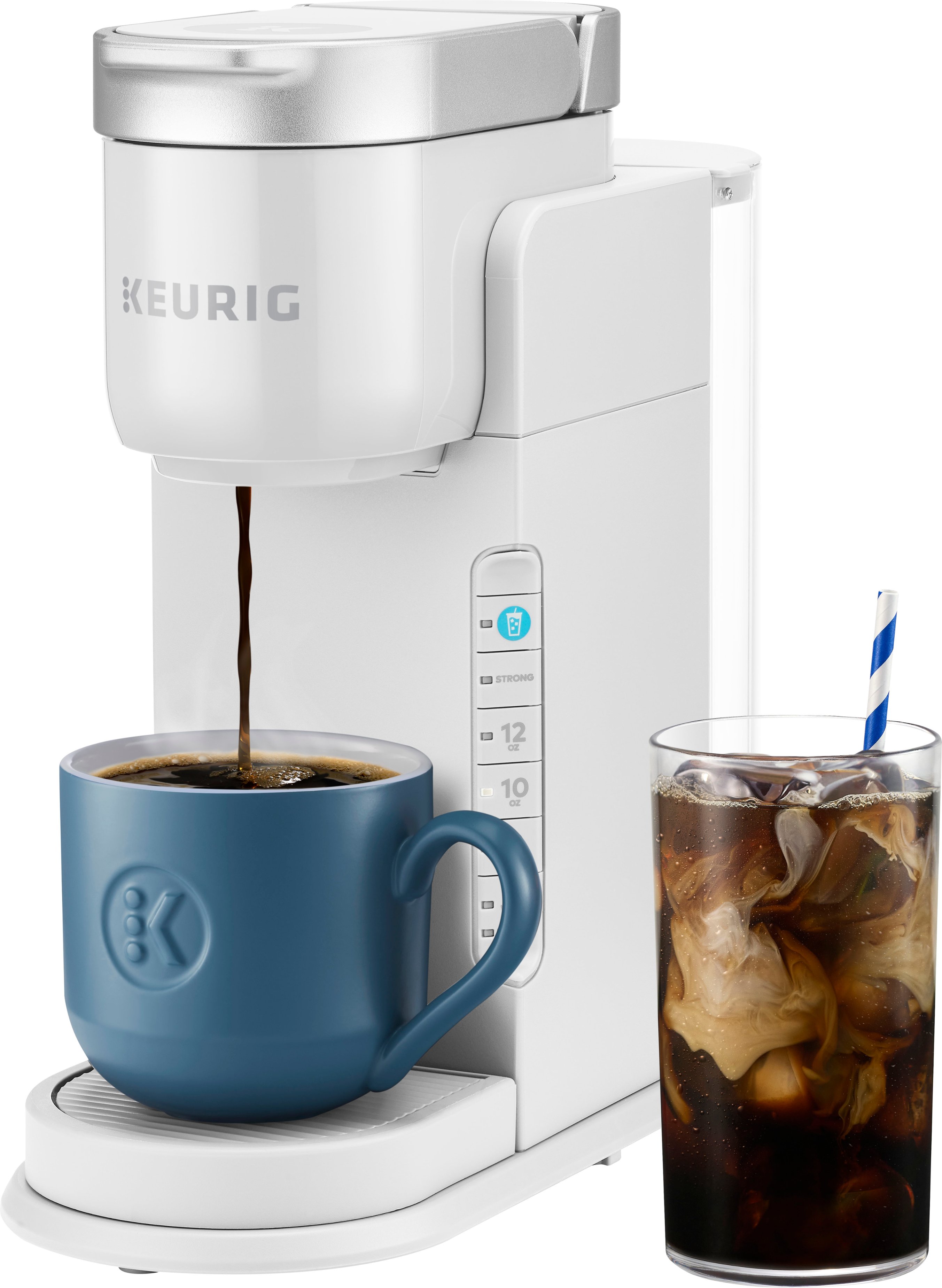 Keurig K-Iced Single Serve K-Cup Pod Coffee Maker White 5000374055 - Best  Buy