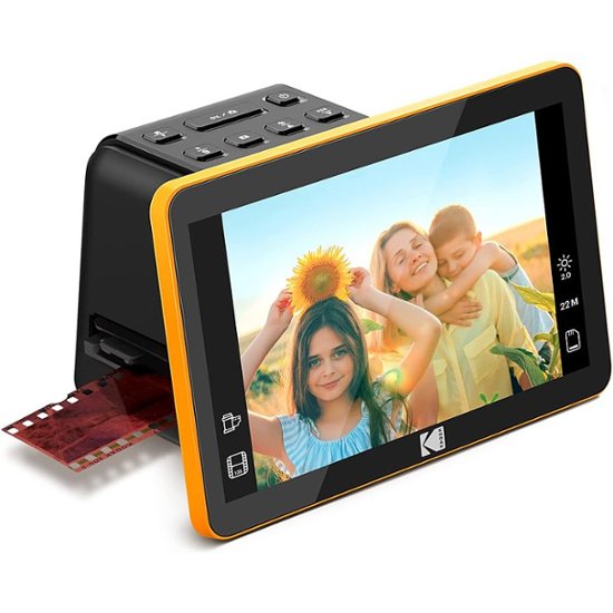 Kodak Slide N Scan Digital Film Scanner with 7 LCD Screen Black RODFS70 -  Best Buy