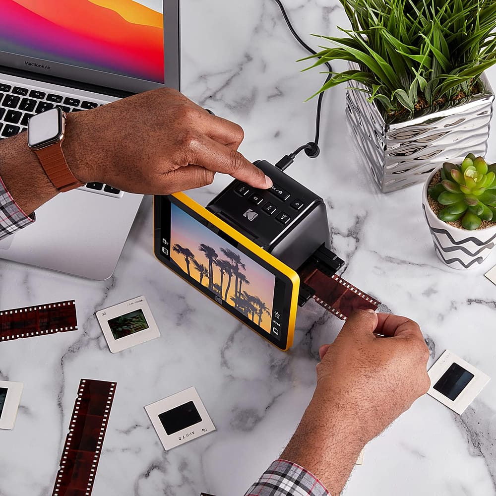 Alt View 17. Kodak - Slide N Scan Digital Film Scanner with 7" LCD Screen - Black.