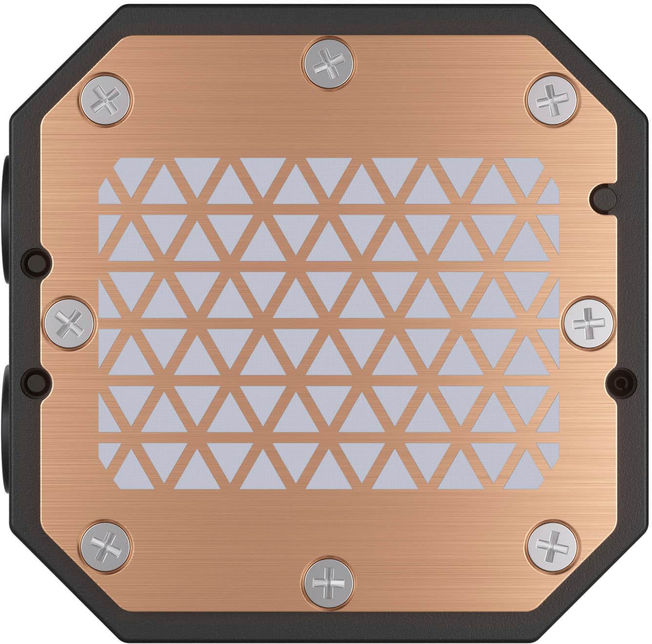 Alt View 19. CORSAIR - iCUE H100i ELITE CAPELLIX XT 120mm Fans + 240mm Radiator Liquid Cooling System with ultra-bright CAPELLIX RGB LEDs - Black.