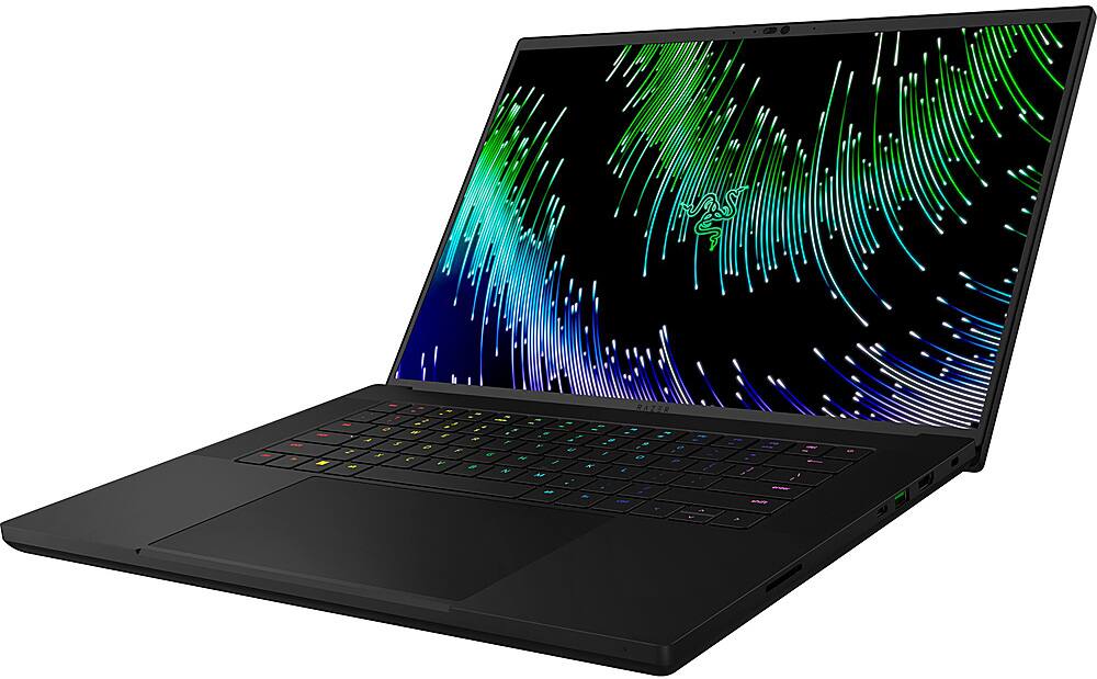Alt View 4. Razer - Blade 16 - 16'' Gaming Laptop - QHD+ 240 Hz - Intel 24-Core i9-13950HX - NVIDIA GeForce RTX 4060 - 16GB RAM - 1TB SSD - Black.