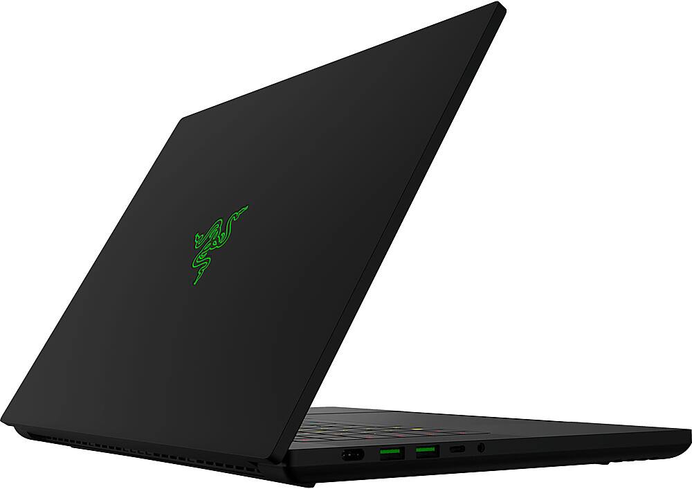 Left. Razer - Blade 16 - 16'' Gaming Laptop - QHD+ 240 Hz - Intel 24-Core i9-13950HX - NVIDIA GeForce RTX 4060 - 16GB RAM - 1TB SSD - Black.