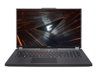 GIGABYTE - AORUS 17.3" FHD Gaming Laptop - Intel i7-12700H - 32GB DDR5 - NVIDIA GeForce RTX 3080 Ti - 1TB SSD - Black - Front_Zoom