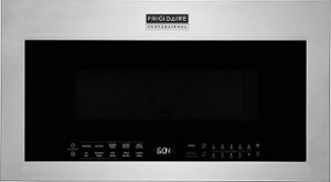 Frigidaire - Professional 1.9 Cu. Ft. Over-the Range Microwave with Air Fry - Stainless Steel - Front_Zoom
