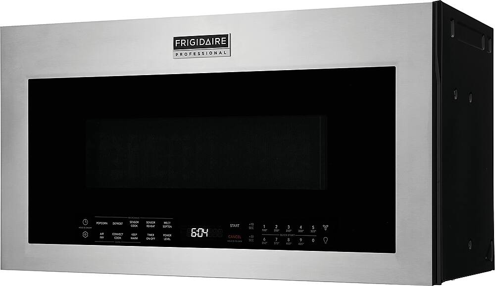 Alt View 15. Frigidaire - Professional 1.9 Cu. Ft. Over-the Range Microwave with Air Fry - Smudge-Proof Stainless Steel.