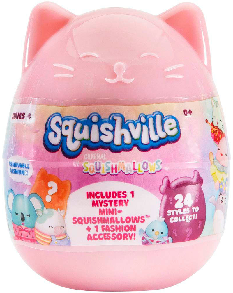 Jazwares - Squishville by Squishmallows Series 3 - BLIND PACK (1 Mini  Squishmallow & Accessory):  - Toys, Plush, Trading Cards,  Action Figures & Games online retail store shop sale