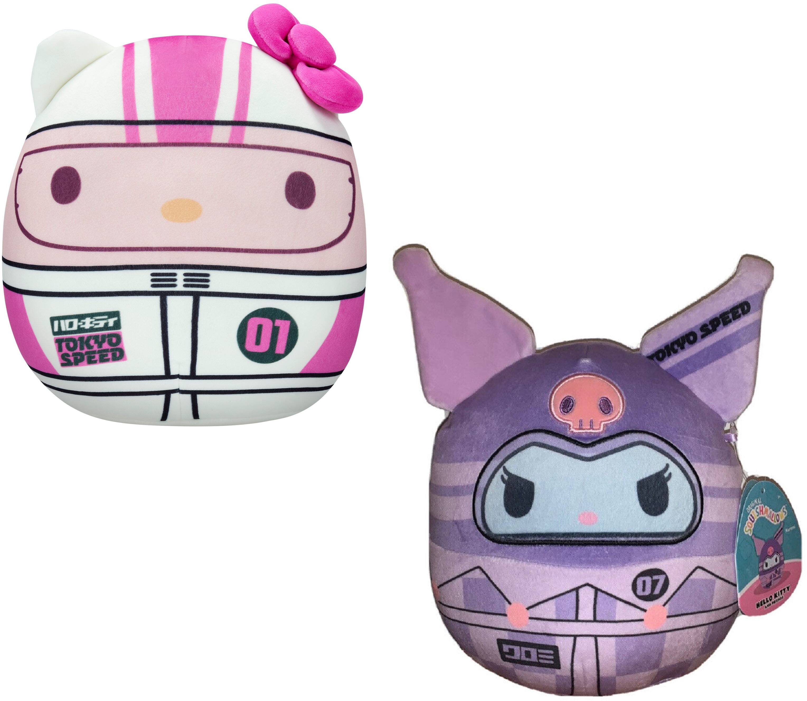Front. Jazwares - Squishmallows 8" Sanrio Tokyo Racer Plush Assortment - Styles May Vary.
