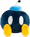 Front. TOMY - Club Mocchi Mocchi - 15-inch Super Mario Bob-Omb Mega Plush.