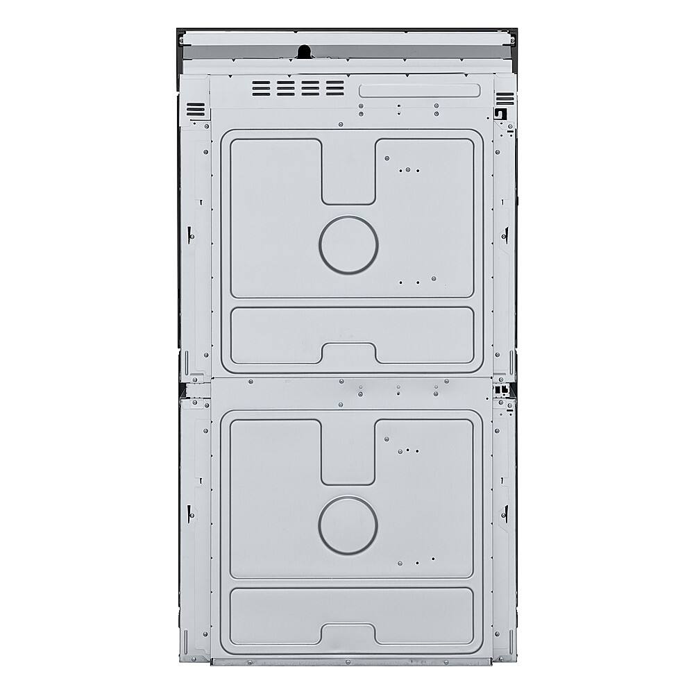 Alt View 22. LG - 30" Smart Built-In Electric Convection Double Wall Oven with Air Fry - Black Stainless Steel.