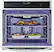 Alt View 14. LG - 30" Smart Built-In Single Electric Convection Wall Oven with Air Fry - Stainless Steel.