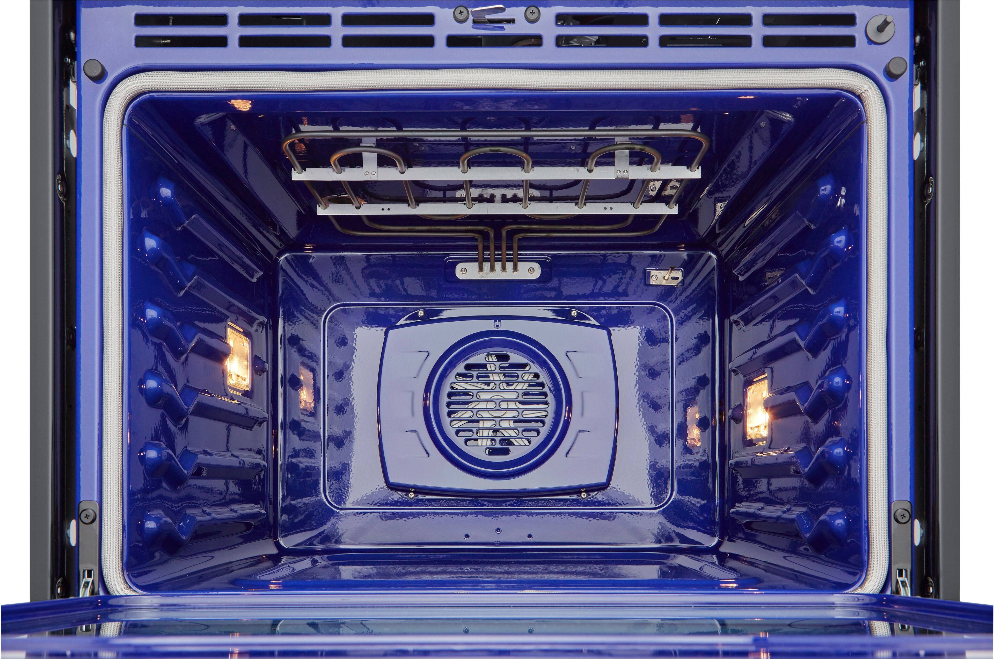 Alt View 18. LG - 30" Smart Built-In Single Electric Convection Wall Oven with Air Fry - Stainless Steel.