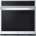 Alt View Zoom 1. LG - 30" Smart Built-In Single Electric Convection Wall Oven with Air Fry - Stainless Steel.