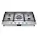 Left. LG - 36" Built-In Smart Gas Cooktop with 5 Burners and EasyClean - Stainless Steel.
