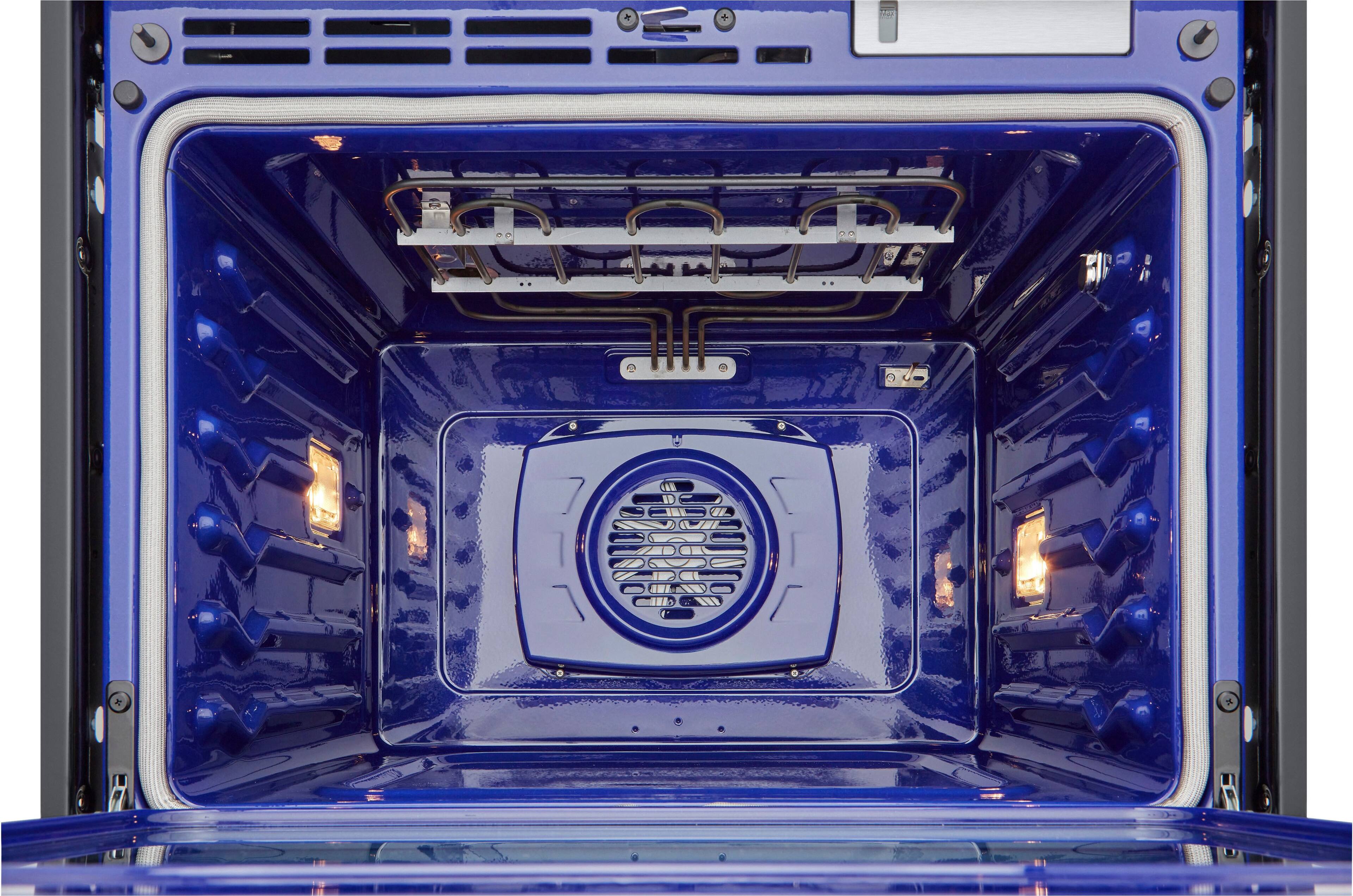 Alt View 17. LG - 30" Built-In Electric Double Wall Oven with Steam Sous Vide - Stainless Steel.