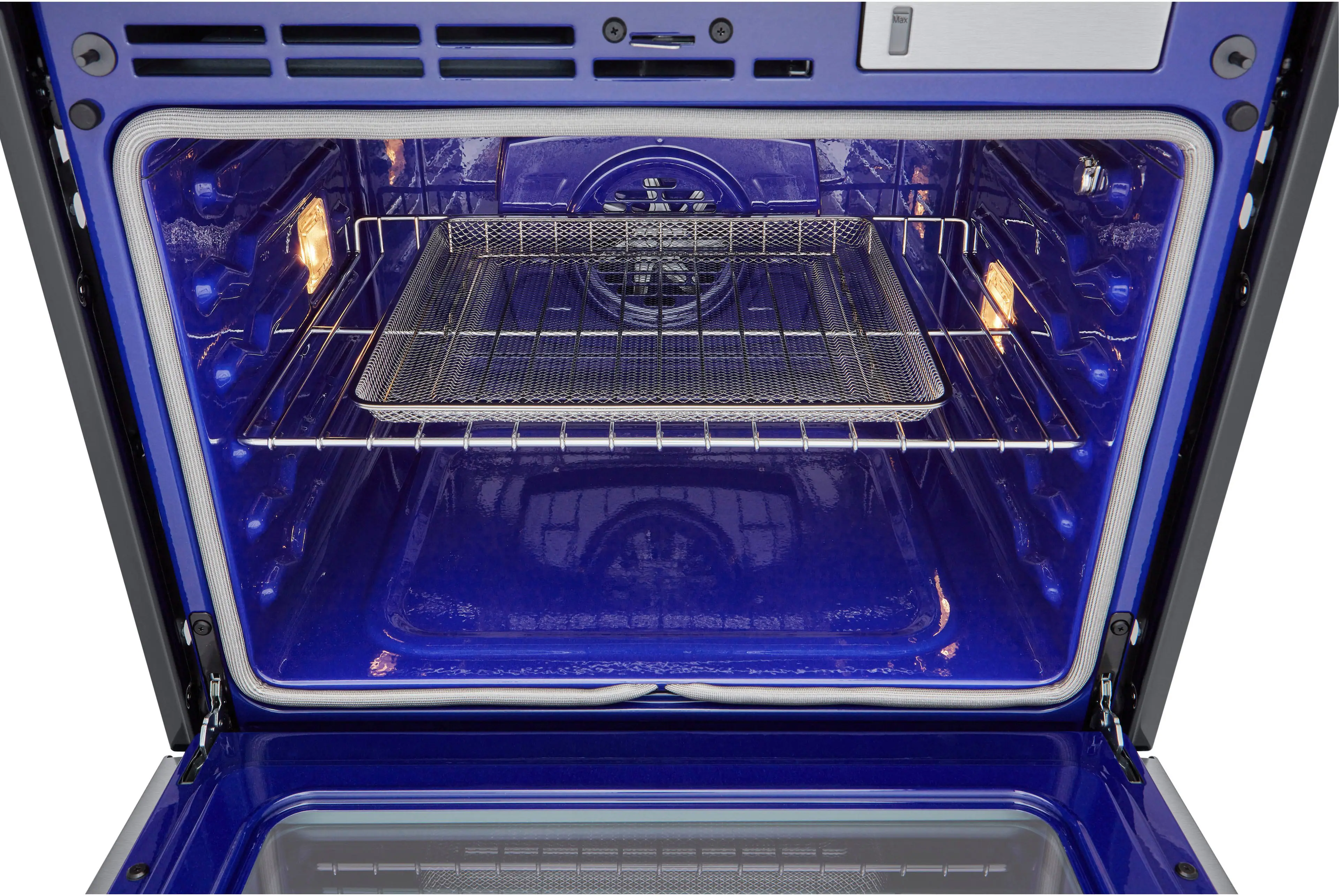 Alt View 19. LG - 30" Built-In Electric Double Wall Oven with Steam Sous Vide - Stainless Steel.