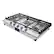 Alt View 15. LG - 36" Built-In Gas Cooktop with 5 Burners and EasyClean - Stainless Steel.