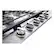 Alt View 16. LG - 36" Built-In Gas Cooktop with 5 Burners and EasyClean - Stainless Steel.