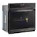 Angle. LG - 30" Smart Built-In Single Electric Convection Wall Oven with Air Fry - Black Stainless Steel.