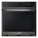 Alt View 1. LG - 30" Smart Built-In Single Electric Convection Wall Oven with Air Fry - Black Stainless Steel.