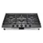 Alt View 11. LG - 36" Built-In Gas Cooktop with 5 Burners and EasyClean - Black Stainless Steel.