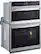 Angle. LG - 30" Built-In Electric Convection Combination Wall Oven with Microwave and Steam Sous Vide - Printproof Stainless Steel.