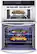 Alt View 12. LG - 30" Built-In Electric Convection Combination Wall Oven with Microwave and Steam Sous Vide - Printproof Stainless Steel.