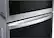 Alt View 19. LG - 30" Built-In Electric Convection Combination Wall Oven with Microwave and Steam Sous Vide - Printproof Stainless Steel.