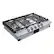 Left. LG - 30" Built-In Smart Gas Cooktop with 5 Burners and EasyClean - Stainless Steel.
