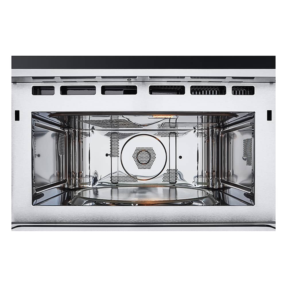 Alt View 19. LG - 30" Smart Built-In Electric Convection Combination Wall Oven with Microwave and Air Fry - Stainless Steel.