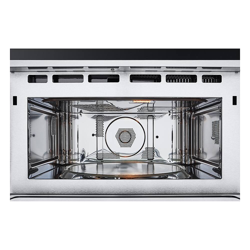 Alt View 19. LG - 30"  Smart Built-In Electric Convection Combination Wall Oven with Microwave and Air Fry - Stainless Steel.