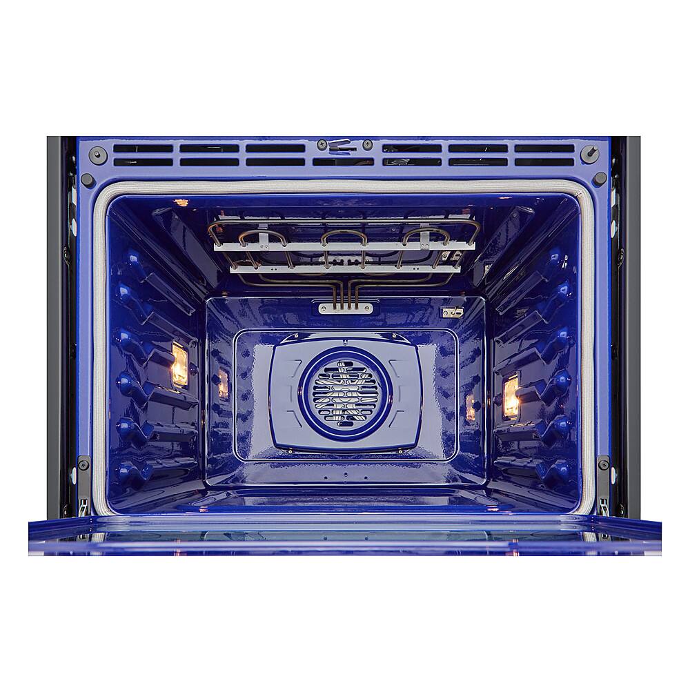 Alt View 20. LG - 30"  Smart Built-In Electric Convection Combination Wall Oven with Microwave and Air Fry - Stainless Steel.