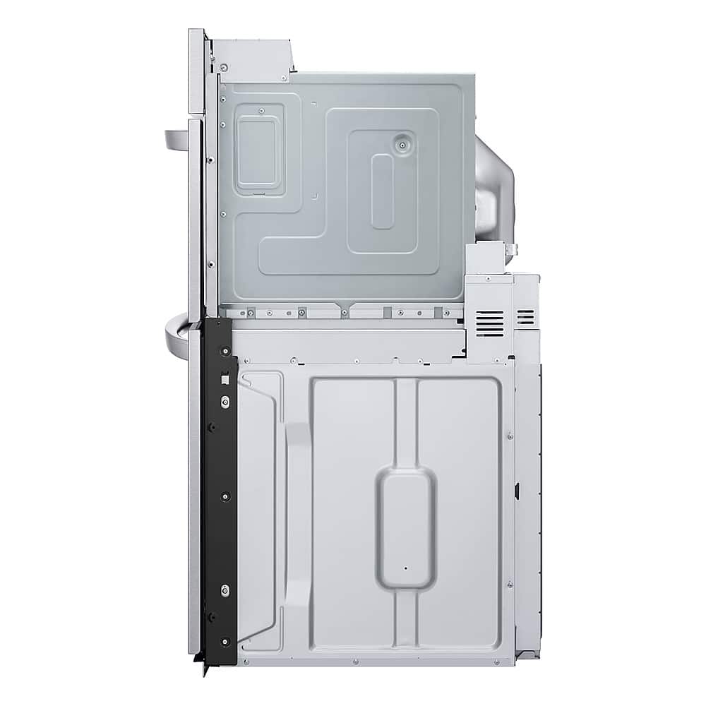 Alt View 24. LG - 30" Smart Built-In Electric Convection Combination Wall Oven with Microwave and Air Fry - Stainless Steel.