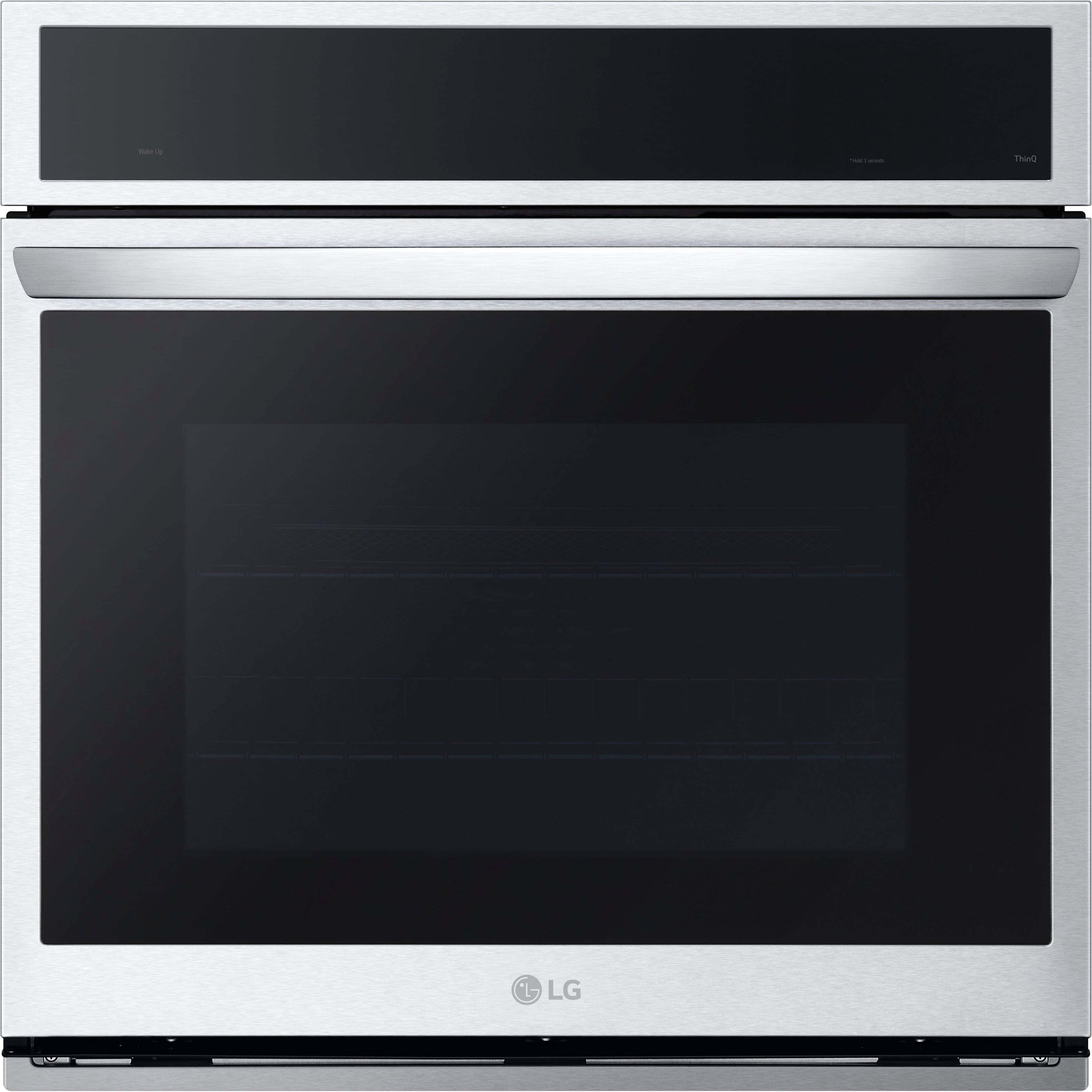 Alt View 2. LG - 30" Smart Built-In Single Electric Convection Wall Oven with Steam Sous Vide - Stainless Steel.