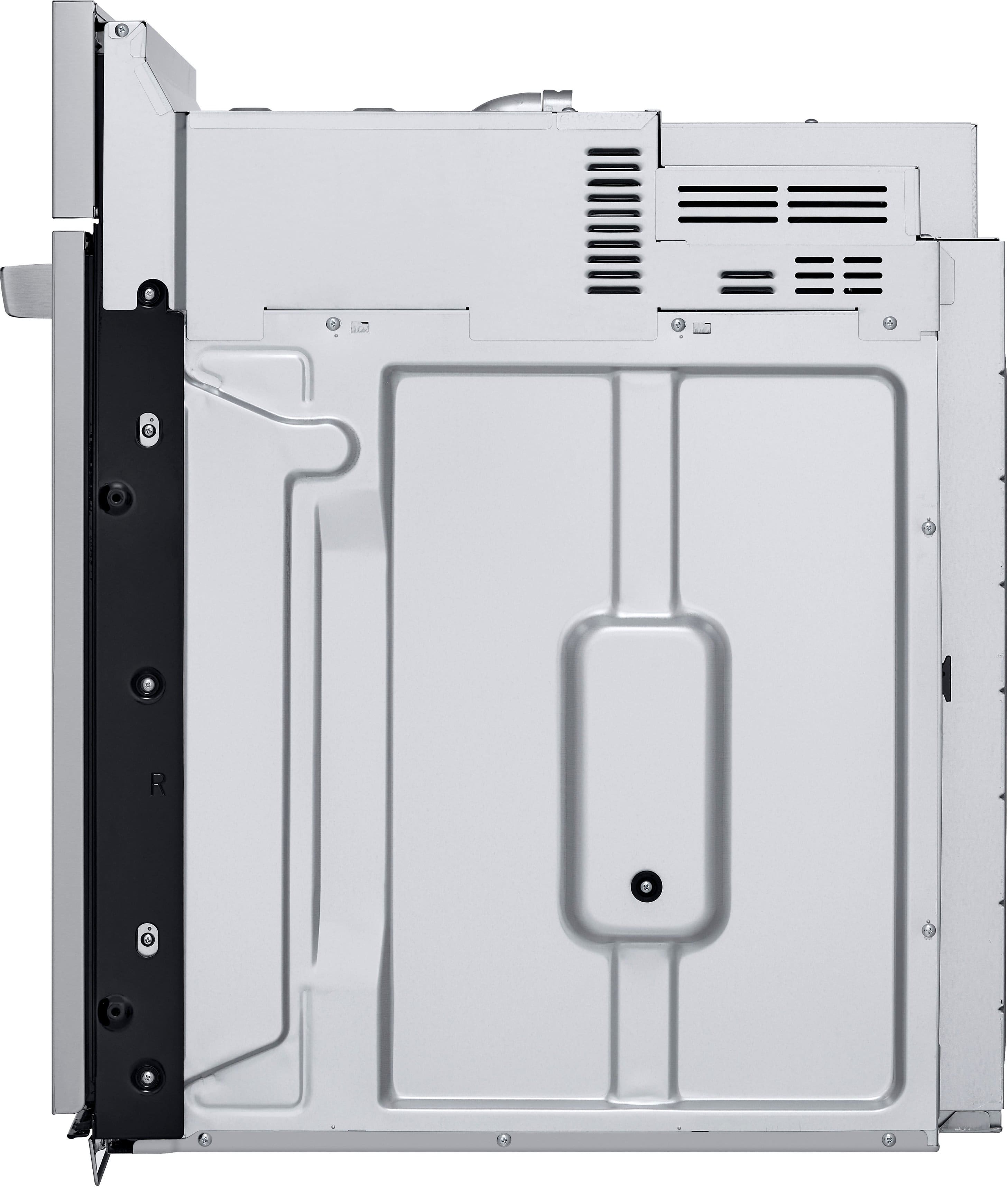 Alt View 22. LG - 30" Smart Built-In Single Electric Convection Wall Oven with Steam Sous Vide - Stainless Steel.