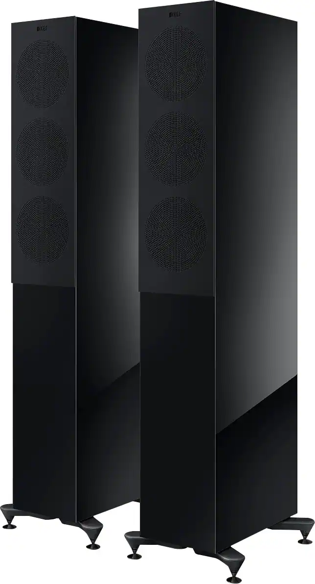 KEF R5 Meta Floorstanding Loudspeaker (Each) Black R5BG - Best Buy