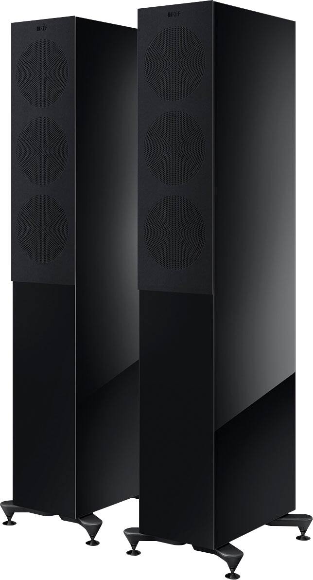 Alt View 11. KEF - R5 Meta Floorstanding Loudspeaker (Each) - Black.