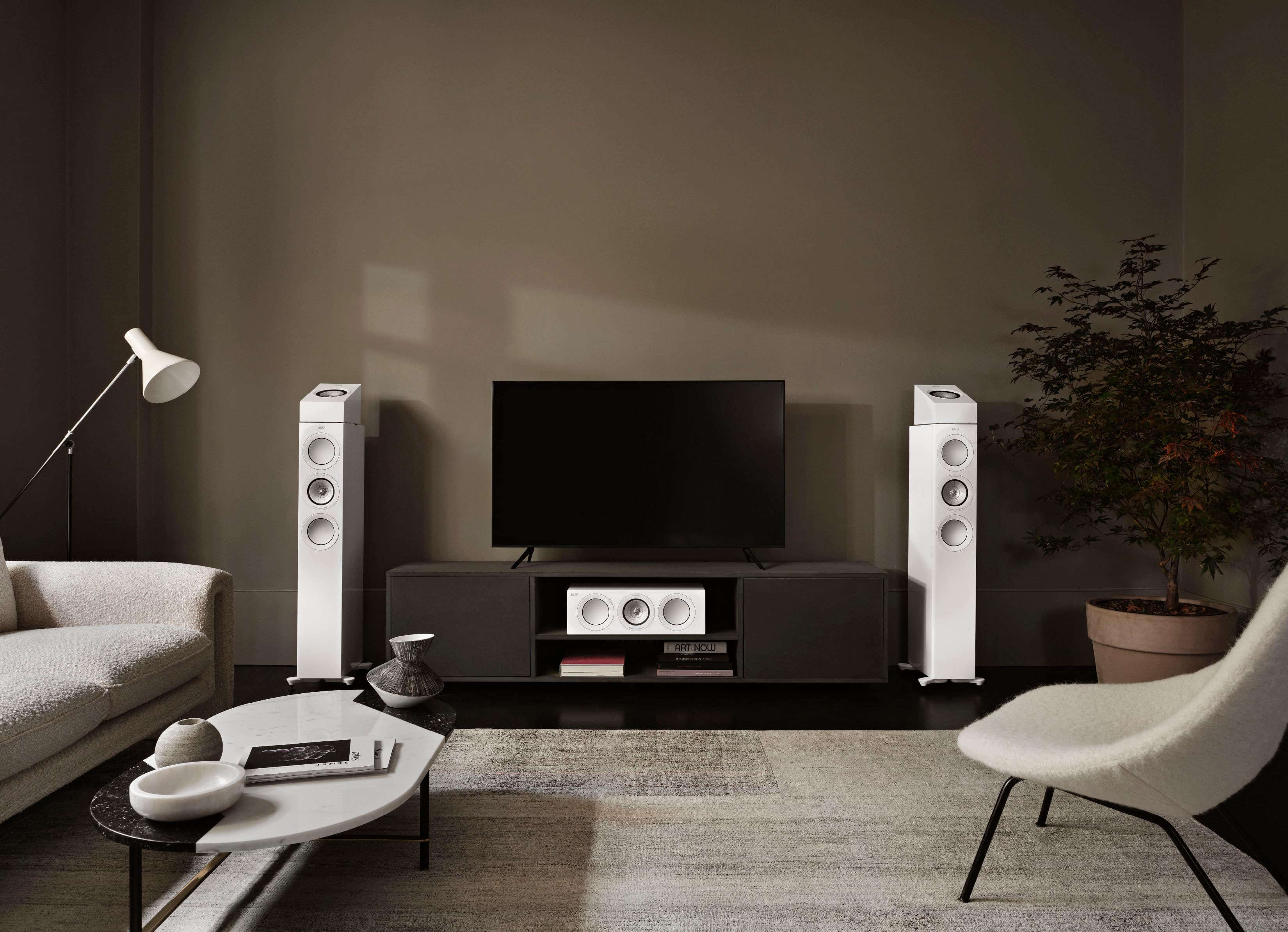 Alt View 16. KEF - R5 Meta Floorstanding Loudspeaker (Each) - Black.