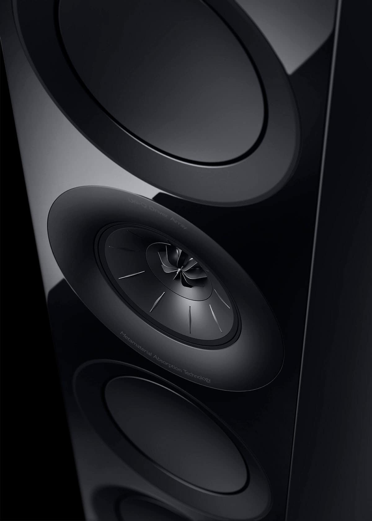 KEF R11 Meta Floorstanding Loudspeaker (Each) Black R11BG - Best Buy