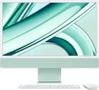 Apple - Geek Squad Certified Refurbished iMac 24" All-in-One - M3 chip - 8GB Memory - 256GB - Green - Front_Zoom