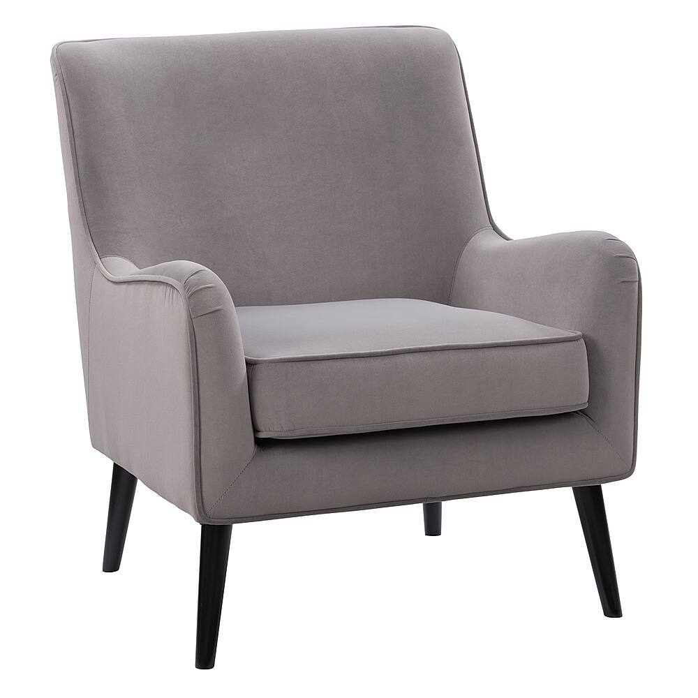 Best Buy: CorLiving Elwood Modern Accent Chair Grey LSS-301-C