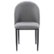 Angle Zoom. CorLiving - Nash Side Chair With Black Legs - Grey.