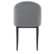 Alt View Zoom 14. CorLiving - Nash Side Chair With Black Legs - Grey.